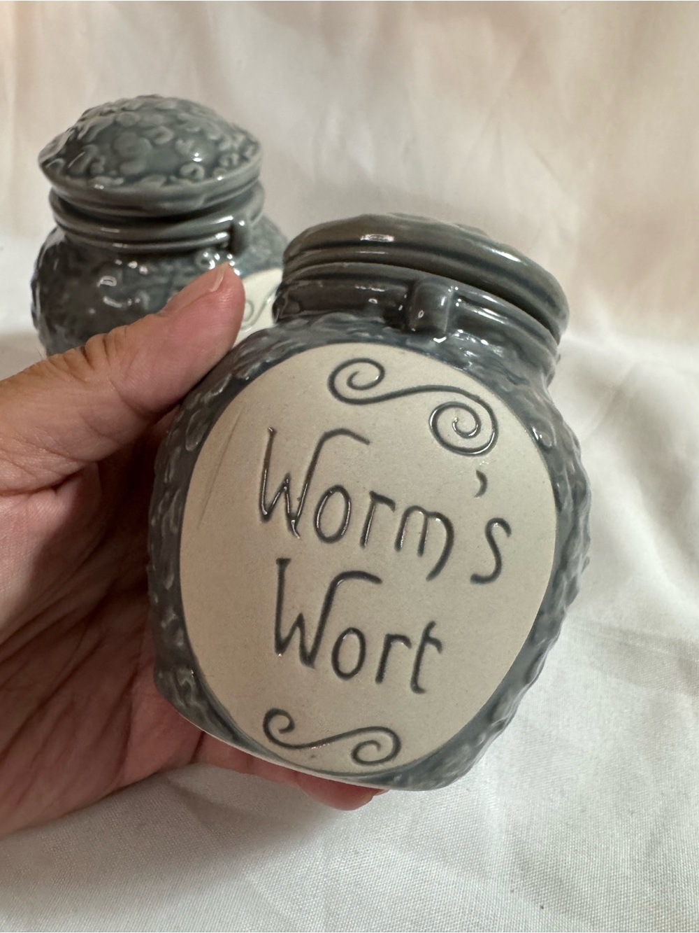 Disney Nightmare Before Christmas Worms Wart Potion Jar